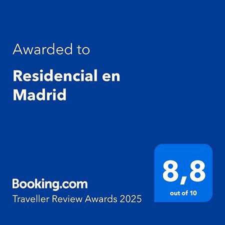 Residencial En Madrid Alquiler De Corta Estancia No Turistico Dış mekan fotoğraf